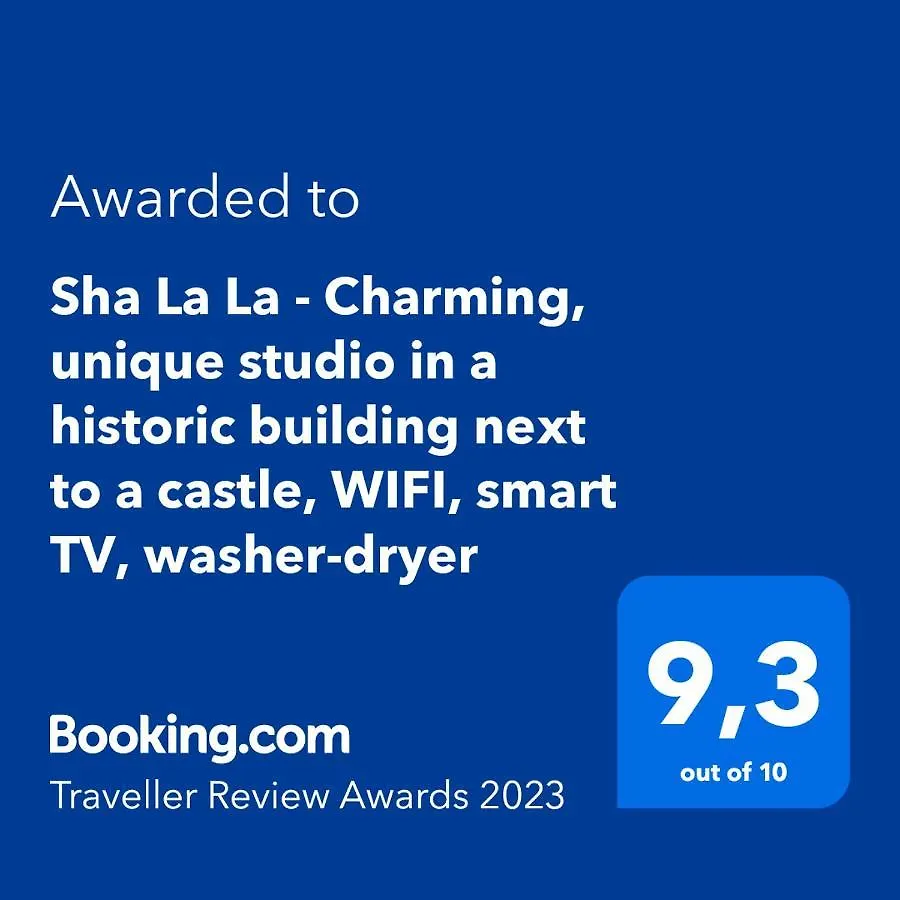 Sha La La: Historic Castle-Side Studio with Modern Amenities Bakar Apartment